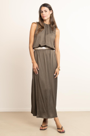 Little Soho :  Stretch belt Coin | gold - img3