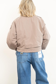 Dante6 |  Cropped cape trenchcoat Duane | taupe | Picture 10