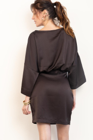 Dante6 :  Kimono sleeve dress Maven | brown - img8