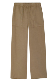 American Vintage |  Pants with elastic waist Liane | green | Picture 1