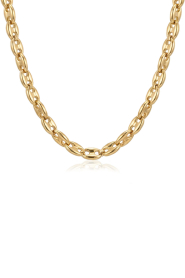 Little Soho |  Necklace Bean | gold | Picture 1