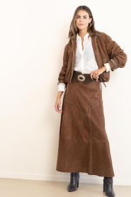 Little Soho :  Faux leather belt Soho | brown - img3