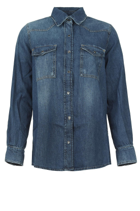 7 For All Mankind | Denim blouse Emilia | blue 