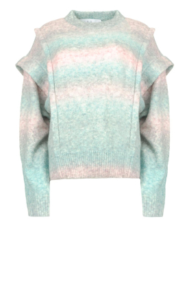 IRO | Knitted weater with ombre effect Valya | blue