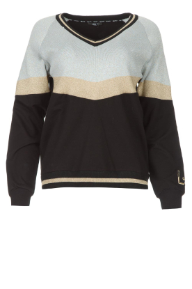 Liu Jo Easywear | Glitter sweater Aperra | black