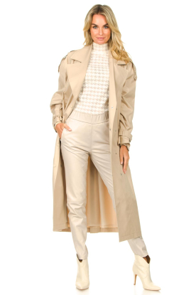 Look Water-repellent cotton trench coat Alistar