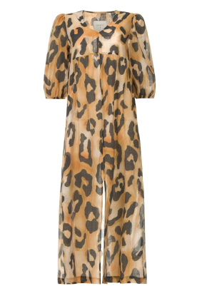 Maxi dress with animal print Abbaye | animal print... | Dante6 | Little Soho
