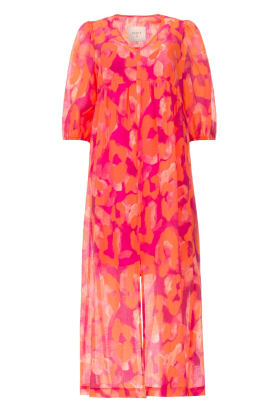 Dante 6 |  Maxi dress with print Abbaye | pink 