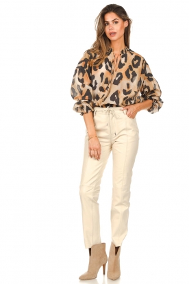 Look Top with animal print Cameron