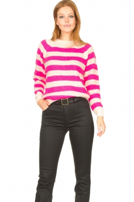 Lolly's Laundry |  Knitted sweater Jobel | pink