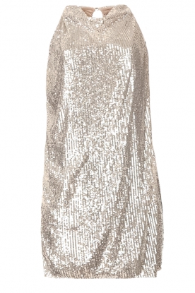 Dante 6 |Pailletten jurk Allure | zilver 