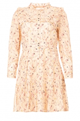 ba&sh | Shirt dress with floral print Belle | beige