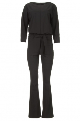 D-ETOILES CASIOPE |Travelwear jumpsuit Blossom | zwart 