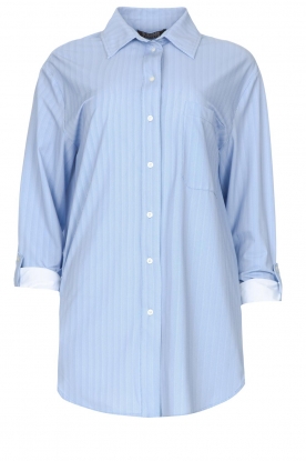 D-ETOILES CASIOPE | Travelwear blouse Balou | blue