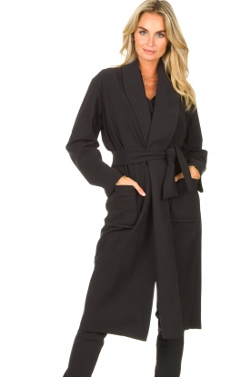 D-ETOILES CASIOPE |  Travelwear cloack jacket Barolo | black
