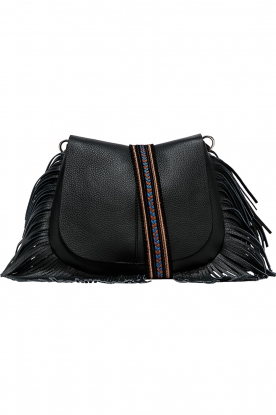 Gianni Chiarini | Leather schoulderbag Helena | black