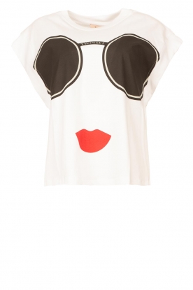 Twinset | T-shirt with print Lia | white