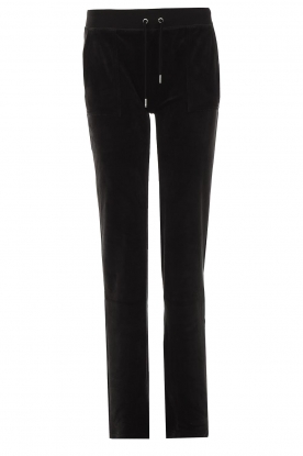 Juicy Couture | Velours sweatpants Del Ray | zwart 