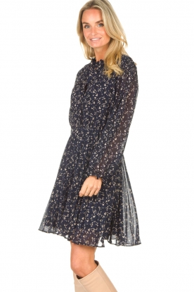 Second Female |  Dress with print Norrie | blue