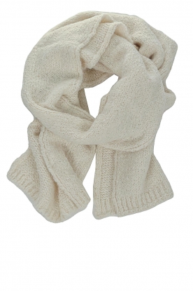 Knit-ted | Knitted scarf Bien | green