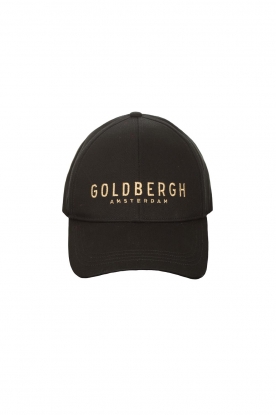 Goldbergh |Baseball cap met logo Kenny | zwart 