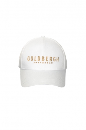 Goldbergh |Baseball cap met logo Kenny | wit 