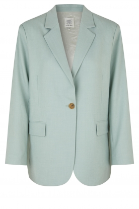 Second Female | Blazer with shoulder pads Primula | green