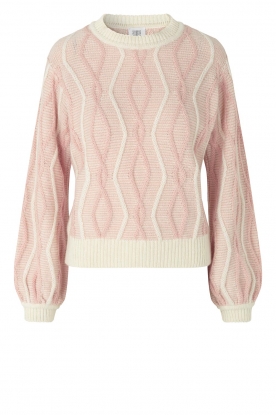Second Female | Cable knit Calla | pink