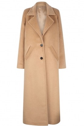 CHPTR S |  Woolen classic coat Savannah | beige
