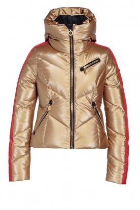 Goldbergh |  Ski jacket with down Montd'or | gold 