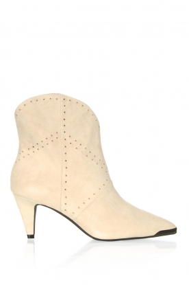 Sofie Schnoor | Suede ankle boots Laia | natural
