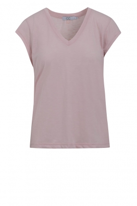 CC Heart | T-shirt with V-neck Vera | pink