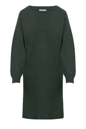 CC Heart |Gebreide jurk Clare | groen