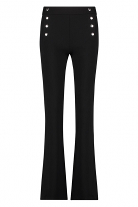 Aaiko | Flared trousers Solla | black