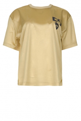 Dolly Sports | Mesh T-shirt Team Dolly | beige 