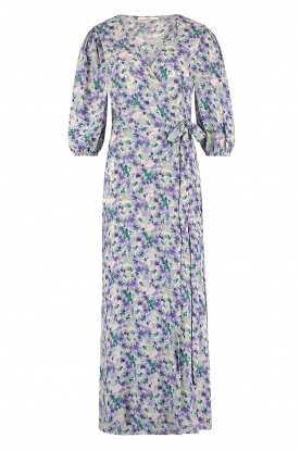 Aaiko | Maxi dress with floral print Pavon | purple