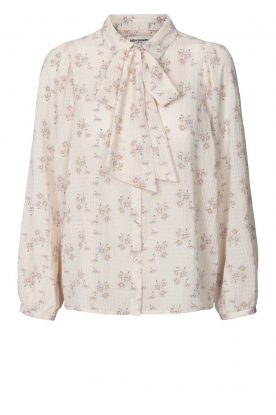 Lollys Laundry | Pussybow blouse Ellie | natural