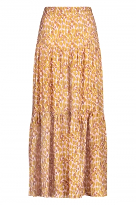 Aaiko | Maxi dress with print Dalana | yellow