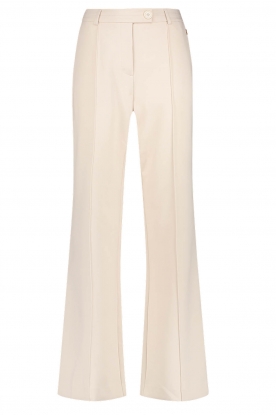 Flared pantalon Santalle | naturel | Aaiko | Little Soho