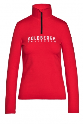 Goldbergh | Ski pully with logo Mandy | red