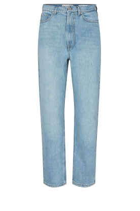 Tomorrow Denim |Straight fit jeans Ewa | blauw 