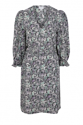 Dante 6 |Paisley print jurk met tailleriem Wendell | multicolour 