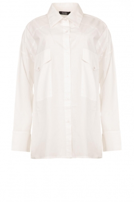 Ibana | Oversized blouse Tri | white