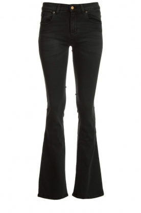 Lois Jeans |Flared stretch jeans Melrose L34 | zwart 