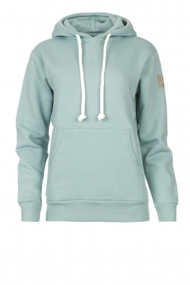 Blaumax | Basic cotton hoodie Harlem | light blue