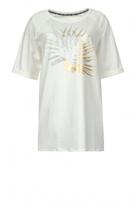Liu Jo Easywear | T-shirt with logo print Lux | white