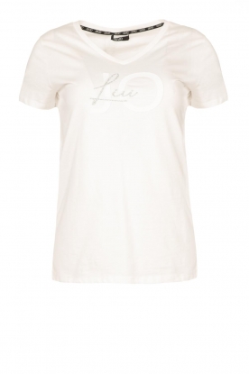 Liu Jo Easywear | T-shirt with print Arma | white