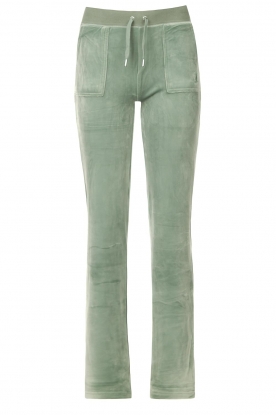 Juicy Couture | Velours sweatpants Del Ray | chinois groen  