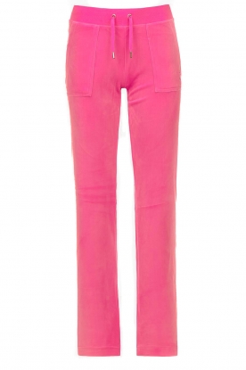 Juicy Couture |Velours sweatpants Del Ray | fluro pink