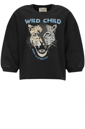 Berenice | Sweater with print Diana | carbon